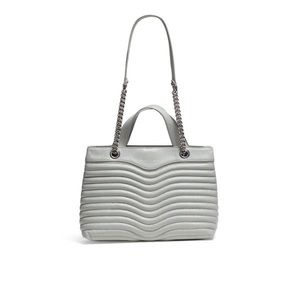 Rebecca Minkoff grey MAB satchel